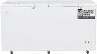 Haier 429 L Double Door Standard Deep Freezer(White, HCC-460HC)