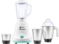 Orient Electric MGKK75B4 Kitchen Kraft 750 W Mixer Grinder (4 Jars, White, Blue)