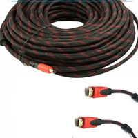 CableVantage AZB072LXNGY8 15.6 m HDMI Cable(Compatible with Computer, Multicolor)