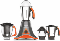 Vidiem MG 541 A Vstar Evo Plus 750 Mixer Grinder (4 Jars, Grey with Orange)
