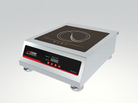 LIVECOOK Commercial Induction Cooktop(Silver, Black, Touch Panel)