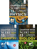 Chapter-wise NCERT + Exemplar + PAST 13 Years Solutions for CBSE Class 12 PCB 7th Edition(Paperback, Disha Experts)