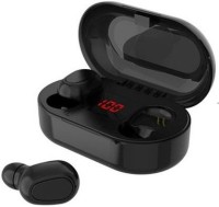POUNLA ELECTRONICS Blutooth Headphone-NBV-L22-10 Bluetooth Headset(Black, True Wireless)