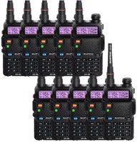 AGPTEK BAOFENG UV5R WALKIE-TALKIE VHF UHF40-520MHZ BAOFENG UV5R WALKIE-TALKIE VHF UHF400-520MHZ Walkie Talkie(Black)