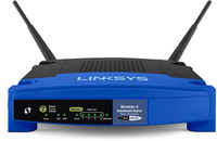 LINKSYS WRT54GL Wi-Fi Wireless-G Broadband Router 350 Mbps Router(Black, Blue, Single Band)