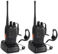 SYARA WSJ_540DBF-888S 2 way long Range Walkie Talkie ( Walkie Talkie(Black)