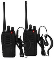 SYARA JQK_705CBF-888S 2 way long Range Walkie Talkie ( Walkie Talkie(Black)