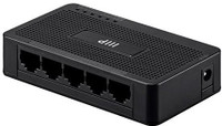 Monoprice 5-Port 10/100 Mbps Fast Ethernet Switch (115760) Network Switch(Black)