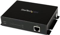 StarTech 5 Port Unmanaged Industrial Gigabit PoE Switch with 4 15.4W Power over Ethernet ports - Wall Mountable PoE Network Switch (IES51000POE) Network Switch(Black)