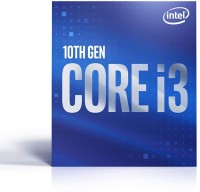 Intel Core i3-10100 3.6 GHz Upto 4.3 GHz LGA 1200 Socket 4 Cores 8 Threads 6 MB Smart Cache Desktop Processor(Silver)