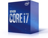 Intel Core i7-10700 2.9 GHz Upto 4.8 GHz LGA 1200 Socket 8 Cores 16 Threads 16 MB Smart Cache Desktop Processor(Silver)