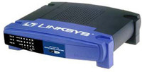 LINKSYS - BEFSX41 EtherFast Cable/DSL Firewall Router (4-Port 10/100 Switch / VPN Endpoint) 100 Mbps Router(Black, Blue, Single Band)