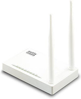 NETIS N300 Wireless High Gain Router, Access Point, Client and Repeater All in One, Two Smart Omi-Directional Antenna with Parental Control (WF2419E) 100 Mbps Router(Multicolor, Single Band)
