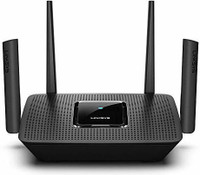 LINKSYS MR9000 Mesh Wifi Router (Tri-Band Router, Wireless Mesh Router for Home AC3000), Future-Proof MU-Mimo Fast Wireless Router 100 Mbps Router(Multicolor, Single Band)