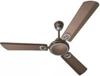 Polycab Brio Brown 1200 mm 3 Blade Ceiling Fan(Brown, Pack of 2)