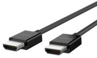 DELL Ultra HD High Speed 1080 4K HDMI Cable Premium Quality Male to Male 1.5M 1.5 m HDMI Cable(Compatible with Laptops, Computers, Black)