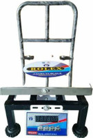 JAGRUTI SCALE chicken weight machine 120 kg, 400 mm*400 mm, stainless steel pan Weighing Scale(Silver)