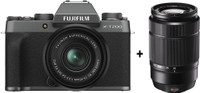 FUJIFILM X Series X-T200 Mirrorless Camera Body with 15-45 mm + 50-230 mm Dual Lens Kit(Grey)