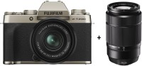 FUJIFILM X Series X-T200 Mirrorless Camera Body with 15-45 mm + 50-230 mm Dual Lens Kit(Gold)