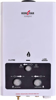 Kenstar 6 L Gas Water Geyser (KGGKOM06WM3VPN-DNC, White)