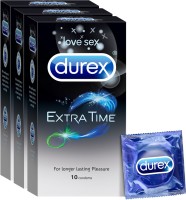 DUREX Extra Time Condom(Set of 3, 30 Sheets)