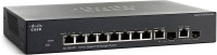 CISCO SG350-10P 10-Port Gigabit PoE Managed Switch Network Switch(Black)