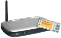 NETGEAR WGTB511T Wireless Super G Kit 100 Mbps Router(Silver, Single Band)