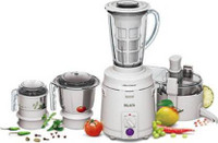 SUJATA Multimix Juicer Mixer Grinder 900 Juicer Mixer Grinder (4 Jars, White)