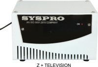 Syspro Z Plus Television Stabilizer for LED TV Upto 50 Inch 100% Copper with 3 Years Warranty LED STABILIZER With 3 years warranty and Upto 50 inch LED (100% COPPER WINDING)(White and Black)