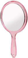 Fantasy Mirror Two Way Handle Round Mirror for Shaving and Makeup