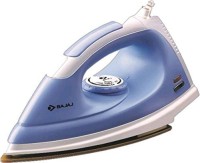 BAJAJ Light Weight Instant Heat Gold plate coated non stick 1000 W Dry Iron(White)