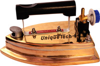 UNIQUE TECH PLUS IRON FULL BRASS BASE & BODY 7 KG 0 W Dry Iron(Gold)
