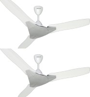 HAVELLS TROIKA 1200 mm 3 Blade Ceiling Fan(WHITE, Pack of 2)