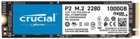Crucial P2 1 TB Laptop, Desktop Internal Solid State Drive (SSD) (P2 NVMe CT1000P2SSD8)(Interface: PCIe NVMe, Form Factor: M.2)