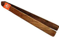 BRRL Wooden chimta Kitchen/Cooking Tong/Heavy Duty Tong (Sheesham Wood) 31 cm Roasting Tongs(Pack of 1)
