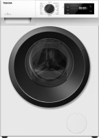 TOSHIBA 7 kg COLOR ALIVE, Drum Clean Technology, 15-Minute Quick Wash Fully Automatic Front Load with In-built Heater White(TW-J80S2-IND)