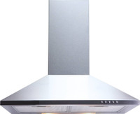 Euro Fresh CK 60 SS finish Wall Mounted Chimney(Silver 900 CMH)