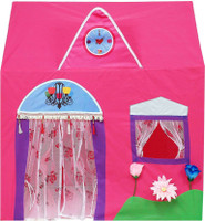 PK Bhuro House Queen Palace Tent House (Pink)(Multicolor)