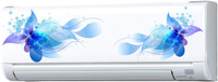 Decals Sticker 1225 cm Air Conditioner Sticker Ac Sticker AC Sticker and Wall Sticker Self Adhesive Sticker(Pack of 1)