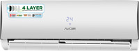 Avoir 1.5 Ton 3 Star Split AC  - White(AVS18CU3L-2W_MPS, Copper Condenser)