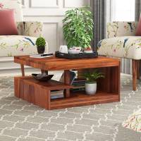 Mooncraft Solid Wood Coffee Table