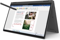 Lenovo Ideapad Flex 5 Core i3 10th Gen - (4 GB/256 GB SSD/Windows 10 Home) 14IIL05 2 in 1 Laptop(14 inch, Graphite Grey, 1.5 kg, With MS Office)
