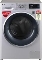 LG 8 kg 5 Star Fully Automatic Front Load with In-built Heater Silver(FHT1408ZWL)