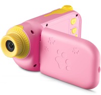 ARROHA Kids Camcorder 5MP 16MB Memory 2.0 TFT Screen Mini for Kids 2 Camcorder Camera(Pink)