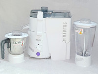 SUJATA Power Matic Plus 401-A.1 900 Juicer Mixer Grinder (2 Jars, Color White)