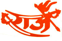 AFH Sticker & Decal for Car & Bike(Orange)