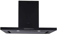 Elica SPOT H4 TRIM EDS HE LTW 90 NERO T4V LED Wall Mounted Chimney(Black 1010 CMH)