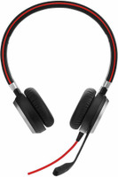 Jabra 40EVOLVE MS Stereo Wired Headset(Black, On the Ear)