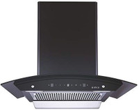 Elica WDFL 606 HAC MS NERO Auto Clean Wall Mounted Chimney(Black 1200 CMH)