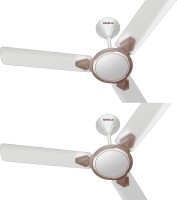 HAVELLS EQUS 1200 mm 3 Blade Ceiling Fan(PEARL WHITE MIST, Pack of 2)
